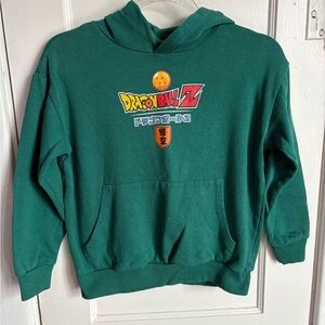 Kids Dragon Ball Z Green Hoodie